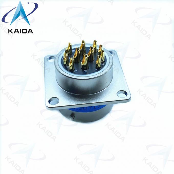 12 Female Pins MIL-DTL-26482 Series 1 Electroless Nickel Plating Mil Dtl 26482 I.MS3112E14-12SNL 1