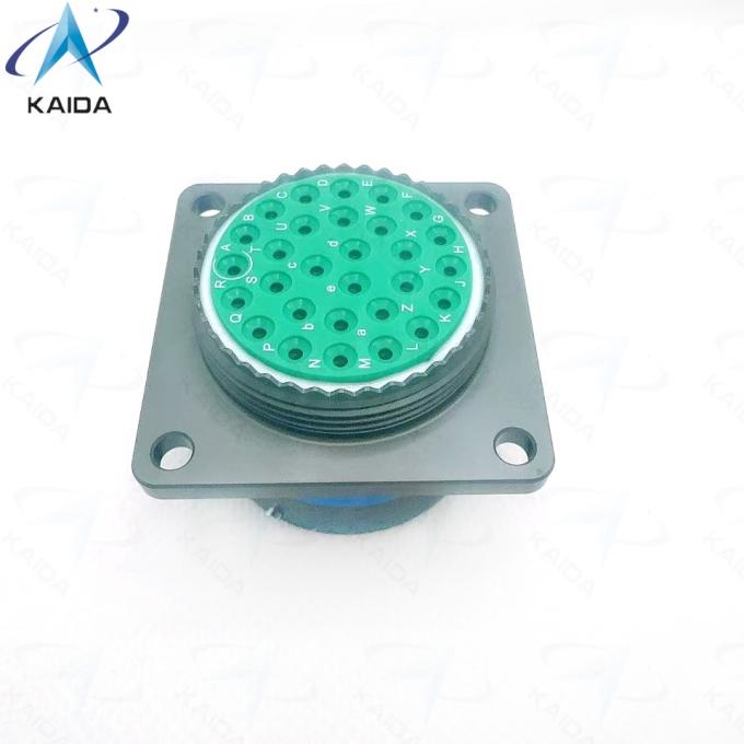 13 A Current Rating MIL-DTL-38999 Series 1 Connector With Temperature Range Minus 55 Celsius To Plus 125 Celsius And Shell Finish Olive Green Cadmium.MS27656T23B29SA 2