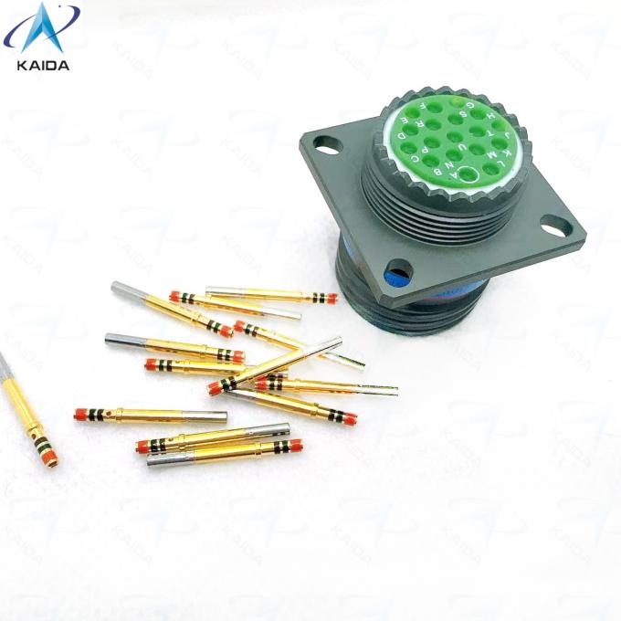 18 Number of Contacts MIL DTL 38999 Series Ⅲ Connector 500V Voltage Rating Circular Connector for  Applications.D38999/20WD18SN.TV02RW15-18SN.8D0-15W18SN 0