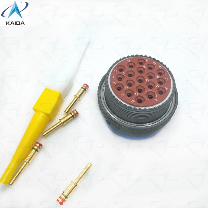 19 Contacts Straight Plug MIL-C-26482 II for Durable Connection in Heavy Duty Applications 3