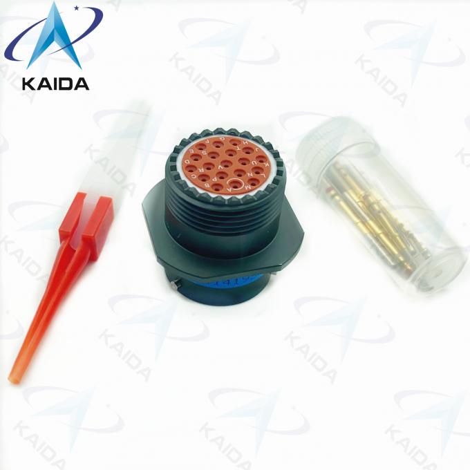 19 Female Pins MIL-DTL-26482 Series 2 Cable Connecting Receptacle Mil Dtl 26482 Spec 2