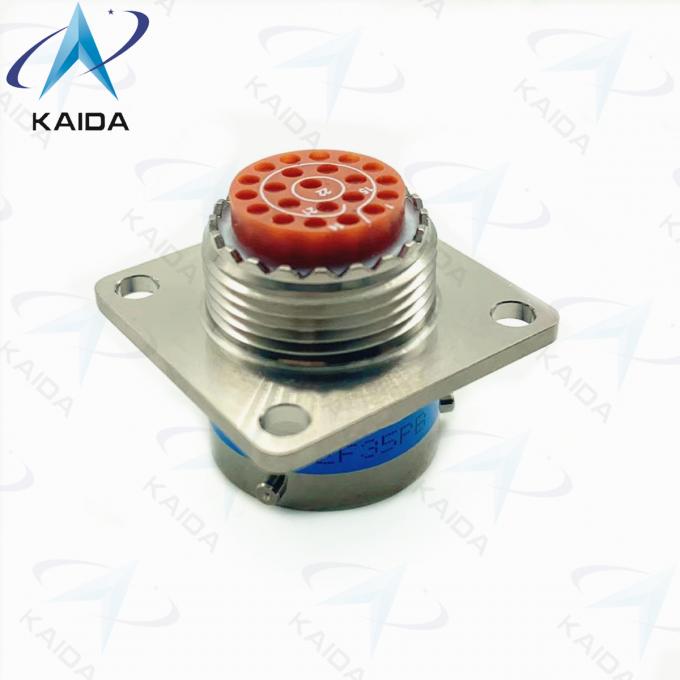 22 Male Contacts MIL-DTL-38999 Series 2 Wall Mounting D38999 Connector 1