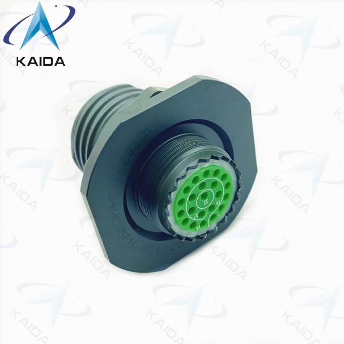 22 Male Pins MIL-DTL-38999 Connector Iii Olive Green Cadmium D38999 24WC35PN 2