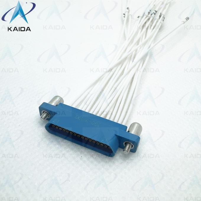 31 Contact MIL-DTL-83513 Rectangular Connectors with MIL Spec Certification J30-31ZKL Plastic Shell 3