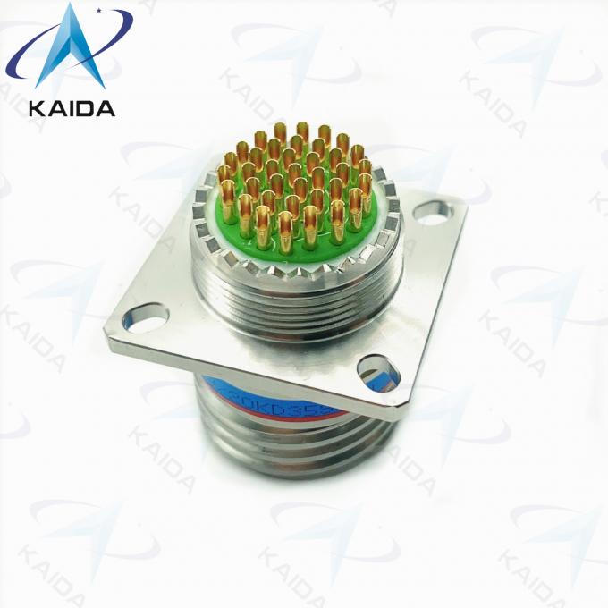 37 Female Pins MIL-DTL-38999 Connector Solder Contact M38999 Series Iii 1