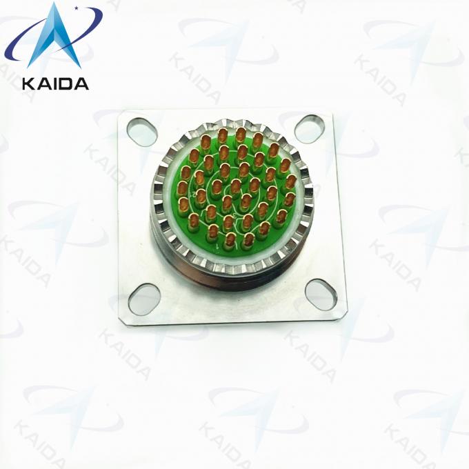 37 Female Pins MIL-DTL-38999 Connector Solder Contact M38999 Series Iii 4