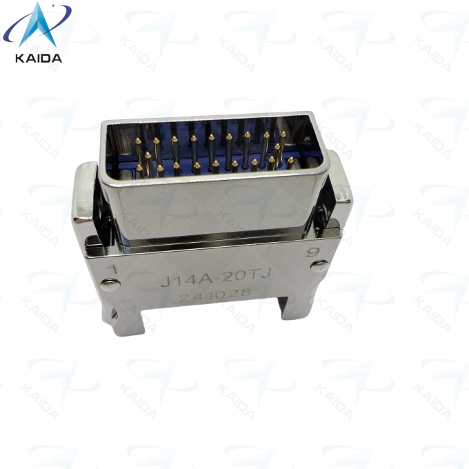 3A Gold Contact J14 Connector for Extreme Temperatures Rectangular connector J14A-20TJ Plug with Pin 0
