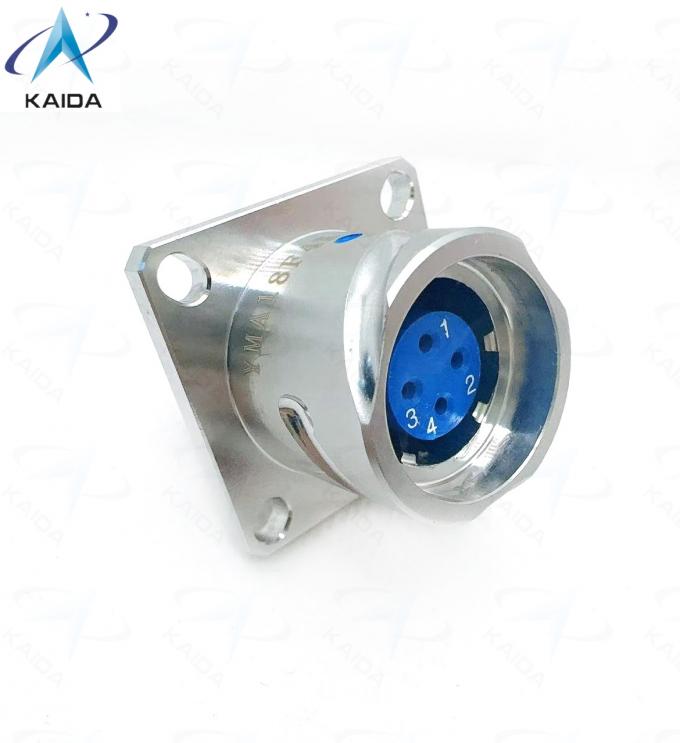 4 Contacts Circular Electrical Connector -55C To 175C Ideal for Extreme Temperatures.YMA18F4K1D40 2