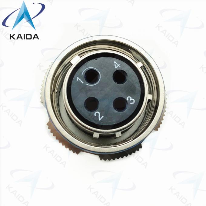 4 Female Pins MIL-DTL-38999 Series 3 D38999 Connector High Shock Resistance 3