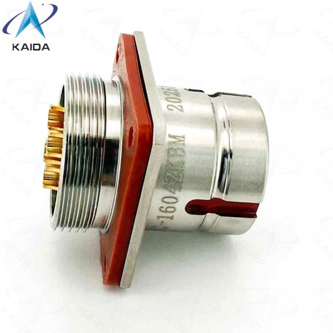 4 Number of Contacts Circular Electrical Connector Part Number Y27C1604ZKBM.Push-pull Circular Connector 0