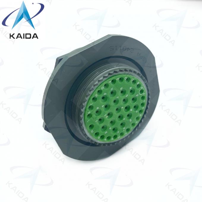 500V MIL-DTL-38999 Series Ⅲ 7A Jam Nut Receptacle D38999/24WJ43PA 43 Male Pins.8D Series 2