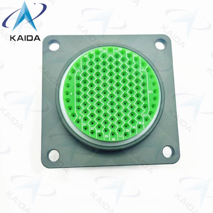 500V Voltage MIL-DTL-38999 Series 1 Cadmium 128 Female Pins Mil Dtl 38999l.MS27505E25B35P 4