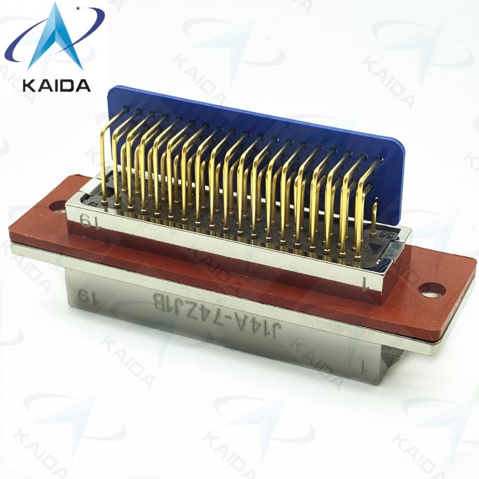 -55°～ 125° Work Temperature 3A J14A Connector J14A-74ZJ1B.90° PCB 74 Female Pins 2