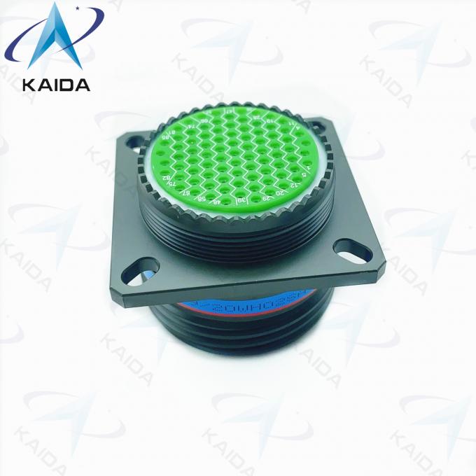 -55°C To 125°C MIL-DTL-38999 Series 3  85 Female Pins D38999 Series Iii Connectors 1