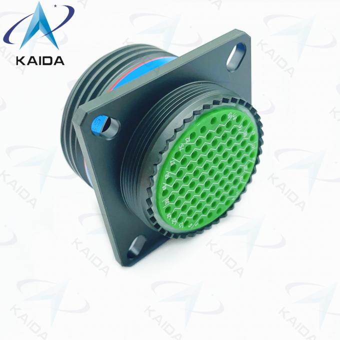 -55°C To 125°C MIL-DTL-38999 Series 3  85 Female Pins D38999 Series Iii Connectors 2