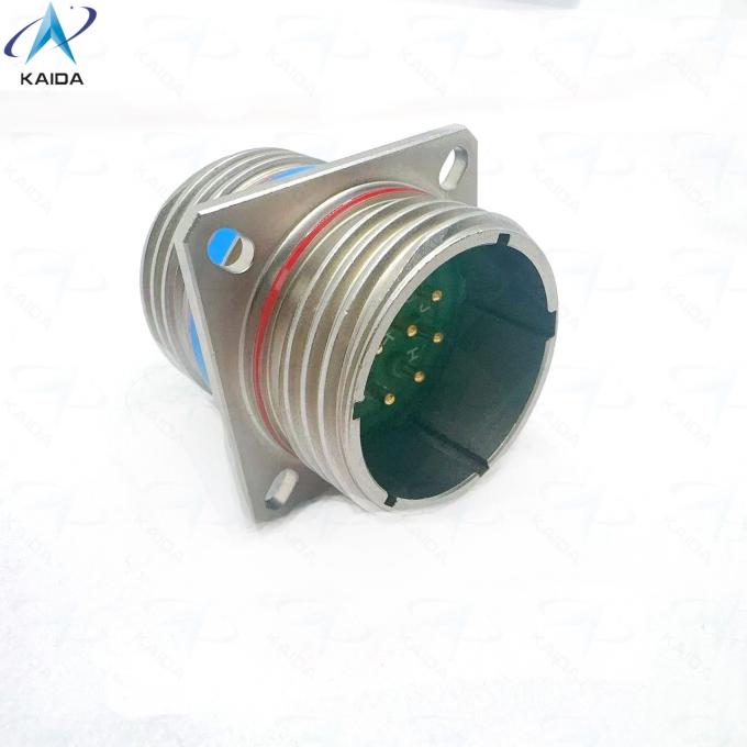 55°C To 125°C MIL DTL 38999 Series Ⅲ Connectors Voltage Rating 500V Ruggedized Circular Connectors For Harsh Conditions.Thru Bulkhead Receptacle.PC Tail.D38999/20YF11CN 0