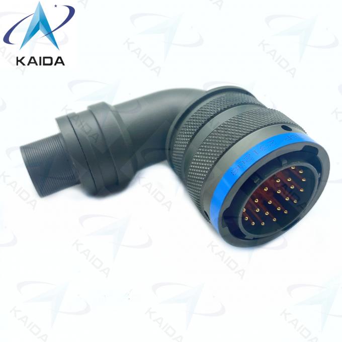 90 Degree Plug Gender Solder Contact Termination MIL-DTL-26482 Series Ⅰ PT08E16-26P Electrically Conductive Cadmium 1