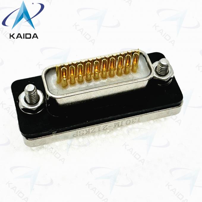 Aluminium Shell Rectangular Connectors For Receptacle Application MIL-DTL-83513 Connector.J30JM-21ZKSP.Hermetic Type. 2