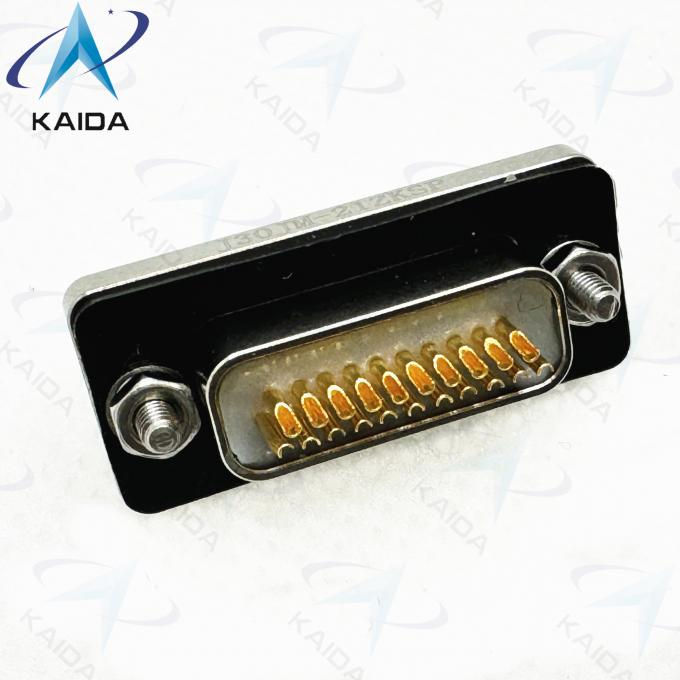 Aluminium Shell Rectangular Connectors For Receptacle Application MIL-DTL-83513 Connector.J30JM-21ZKSP.Hermetic Type. 3