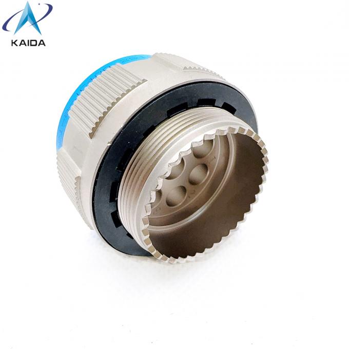 Aluminum MIL DTL 38999 Custom Circular Connector  with 8 Pins Applicable For RF contacts.J599-T-21-8-JC400 1