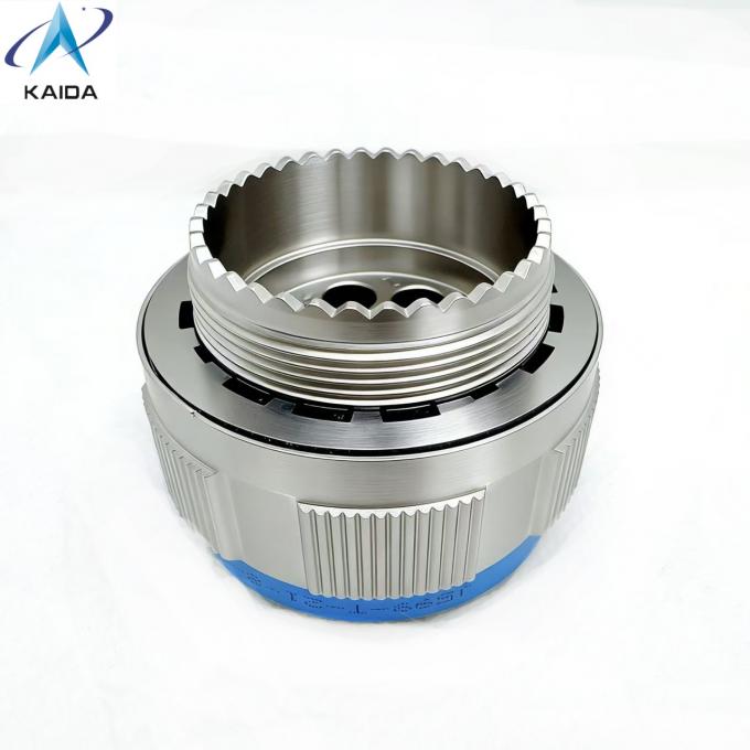 Aluminum MIL DTL 38999 Custom Circular Connector  with 8 Pins Applicable For RF contacts.J599-T-21-8-JC400 3