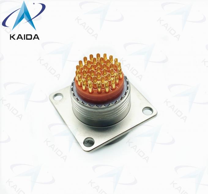 Aluminum Shell MIL-DTL-38999 Series 2 37 Male Pins MIL-DTL-38999 Connector 2