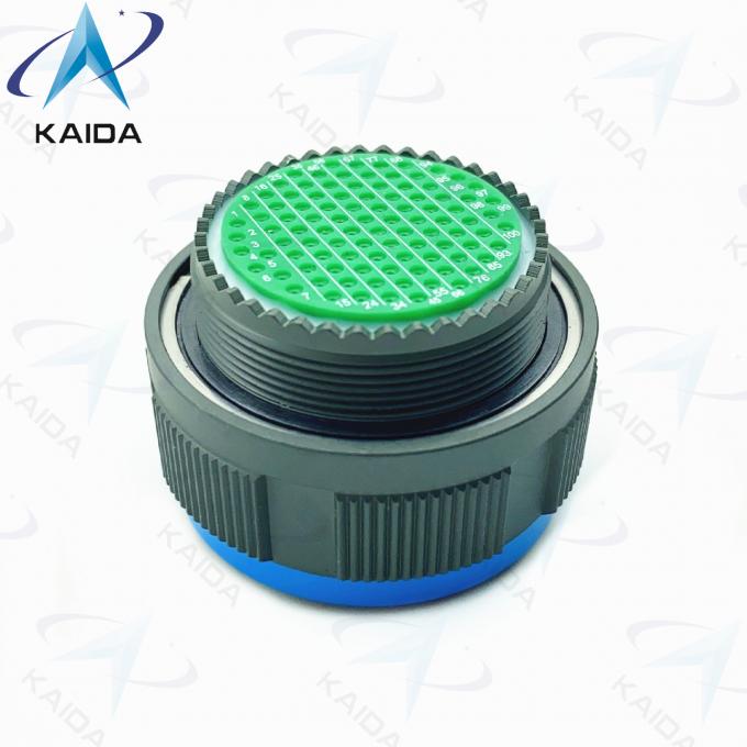 Cadmium Shell MIL-DTL-38999 Series 3 100 Female Pins Mil Dtl 38999 Power Connector 1