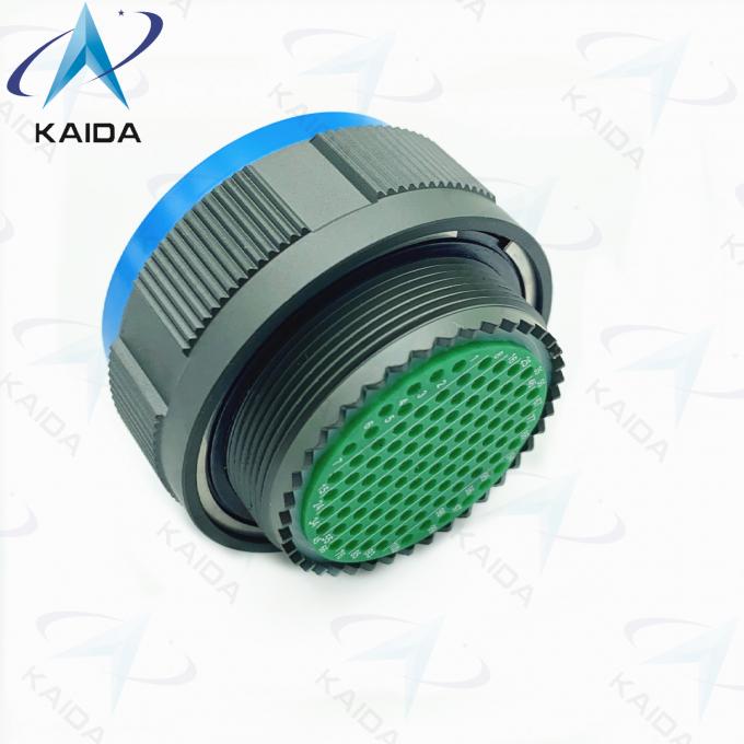 Cadmium Shell MIL-DTL-38999 Series 3 100 Female Pins Mil Dtl 38999 Power Connector 2