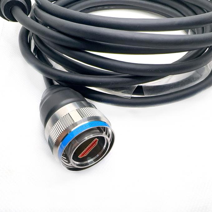 Category D38999 Series Custom Connectors With HDMI Stainless Steel Passivated Work Temperature -65C -200C.YW3 10E06S-01.High Definition Multimedia Interface 3