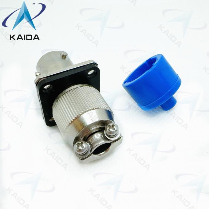 Circular Electrical Connector Receptacle 4 Contacts Electroless Nickel Finish -55.C To 125.C Operating。Y11P-0804ZK10-2 1