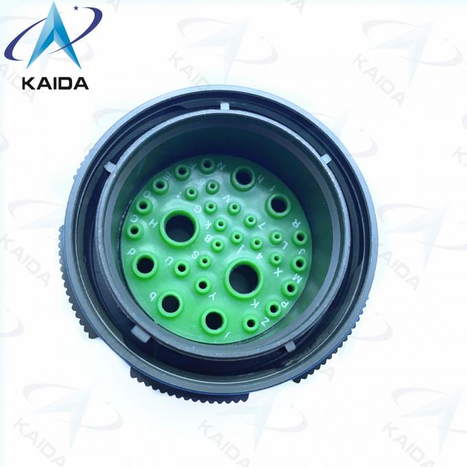 Connector Type Plug for MIL-DTL-38999 Series Ⅲ Copper Alloy.D38999/26WJ31PN. 2 Coax Contact and 29 Power Contact 4