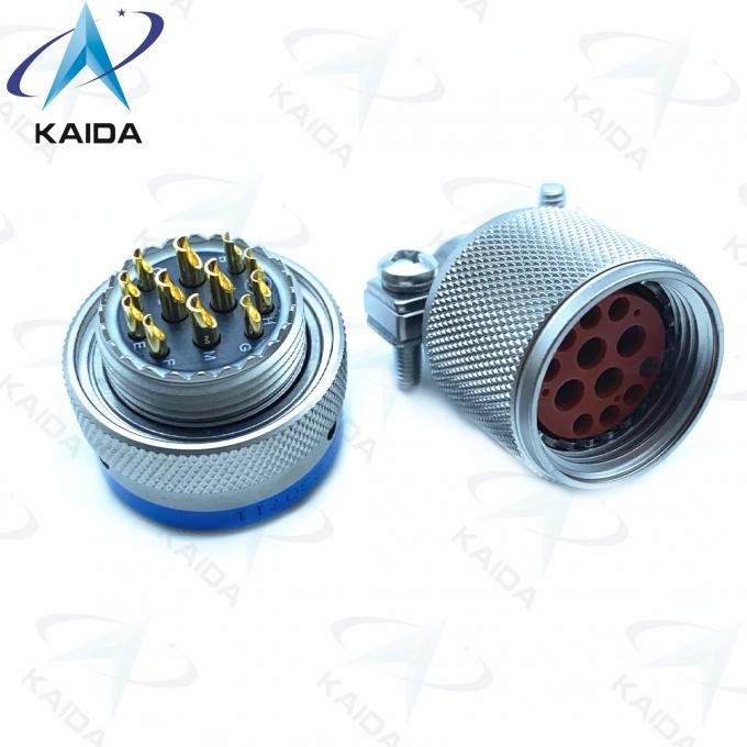 Crimp MIL-DTL-26482 Connectors Miniature 12 Female Pins Mil Dtl 26482 Series 3