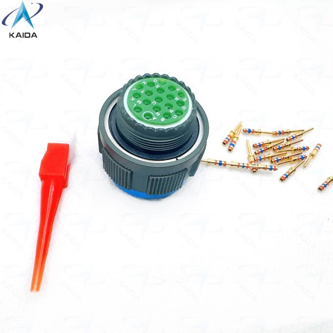 Current Rating 7.5 A MIL DTL 38999 Series Ⅲ Aluminum Shell Material Circular Connector Rugged Electrical Connection Solutions.D38999/26WD18PN.TV06RW15-18PN.8D5-15W18PN 3