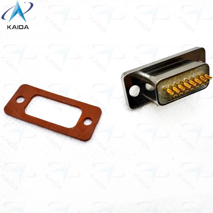 Durable Connections With Gold Over Nickel Contact Plating Rectangular Connectors And Seal Plug Gender 1