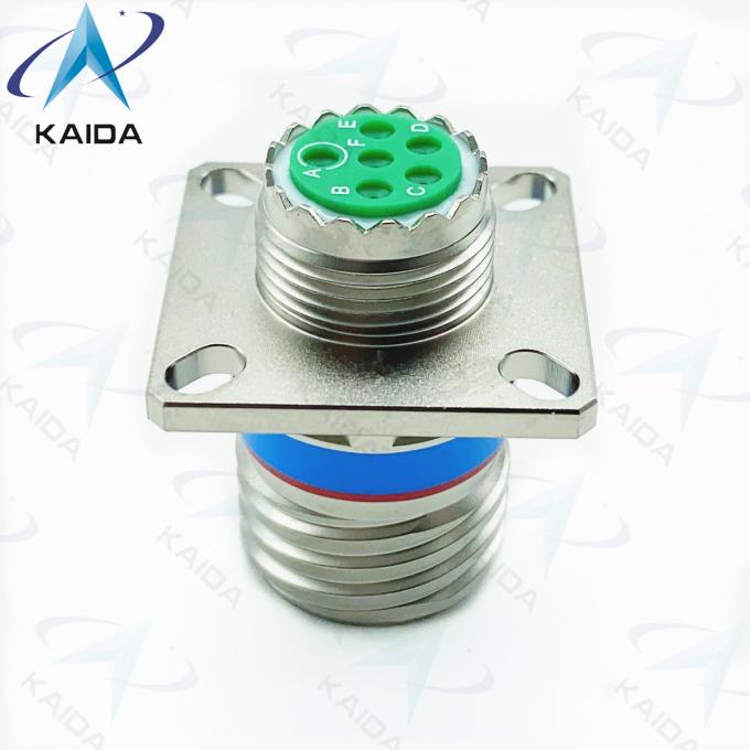 Electroless Nickel MIL-DTL-38999 Series 3 10 Male Pins Mil Dtl 38999 Series Iii Plug 1