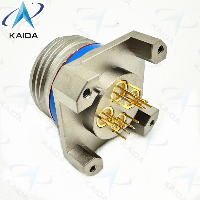 Endurance 500 Cycles Electroless Nickel for Extreme Temperature Environments.Customed Quadrax PCB Contact Receptacle 1