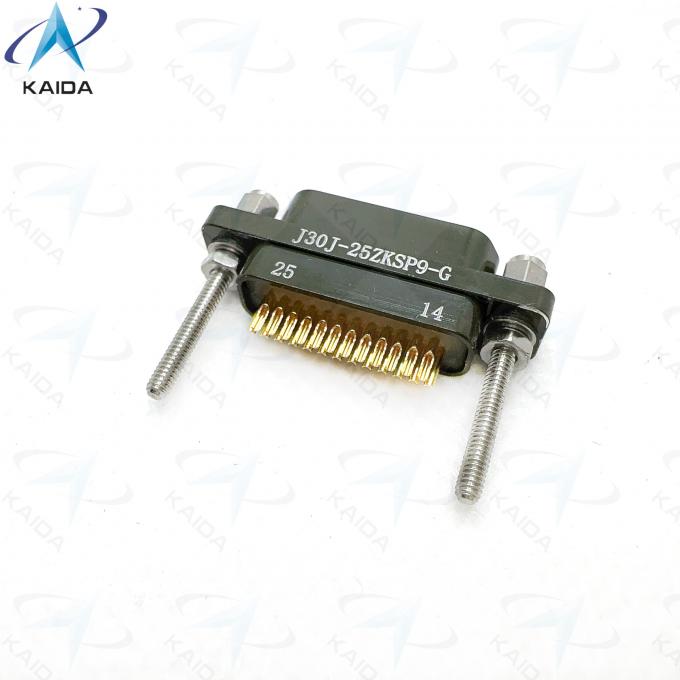 Gender-Friendly Metal Shell Receptacle With P9 Accessory M83513 for MIL Spec.J30J-25ZKSP9-G  Olive Green Cadmium Plating, 1