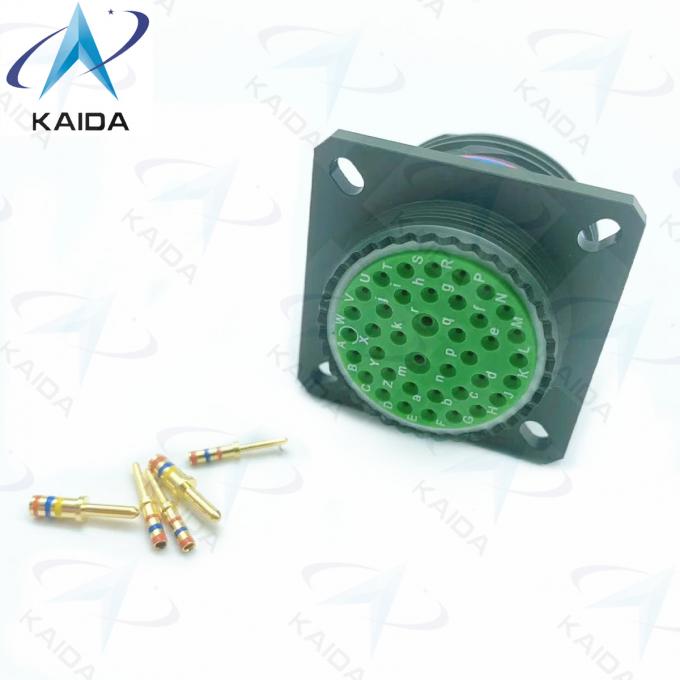Gold Contact Finish MIL-DTL-38999 Series Ⅲ with 7 A Current Rating Best Choice.D38999/20WG39PN.8D series. 2