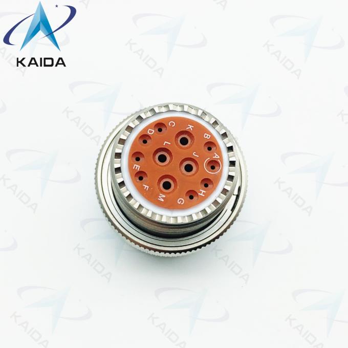 Gold Finish MIL-DTL-26482 Connector Crimp Contacts Mil Dtl 26482h 12 Female Pins 4