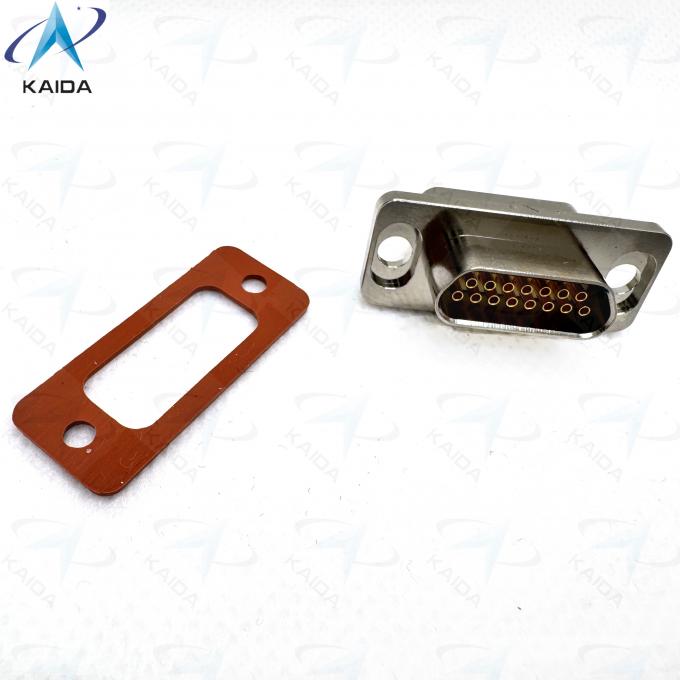 Gold Over Nickel Contact Plating MIL Spec J29M Rectangular Connectors For Harsh Environments Durable J29M-15ZKH 3