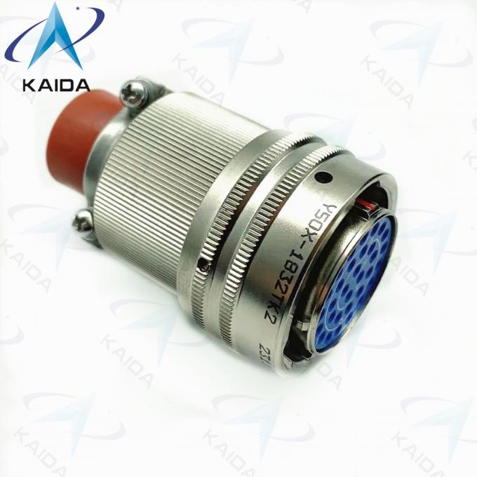 Hermetic Aviation Plug Connector 32 Female Pins Industrial Plug Connector 3