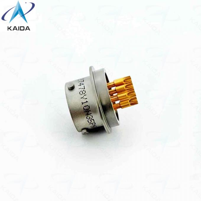 Hermetic Receptacle MIL-DTL-38999 Series Ⅱ Connector.Stainless Steel Passivated Nickel Plating.MS27478Y10N35PN. 1
