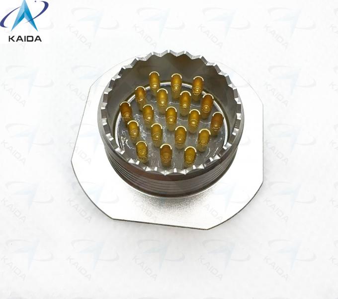 Hermetic Receptacle Solder Contact Termination Specification for Miniature Connector MIL-DTL-26482 Series Ⅰ。KPT1H14-19PN 3