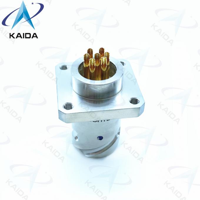 Industrial Grade Stainless Steel Plug Heavy Duty Applications Round Electrical Connectors 0