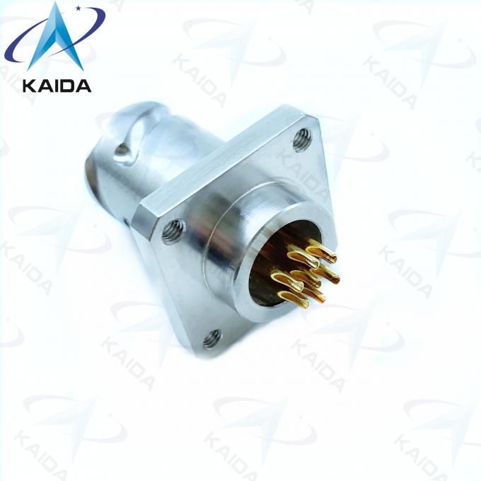 Industrial Grade Stainless Steel Plug Heavy Duty Applications Round Electrical Connectors 1