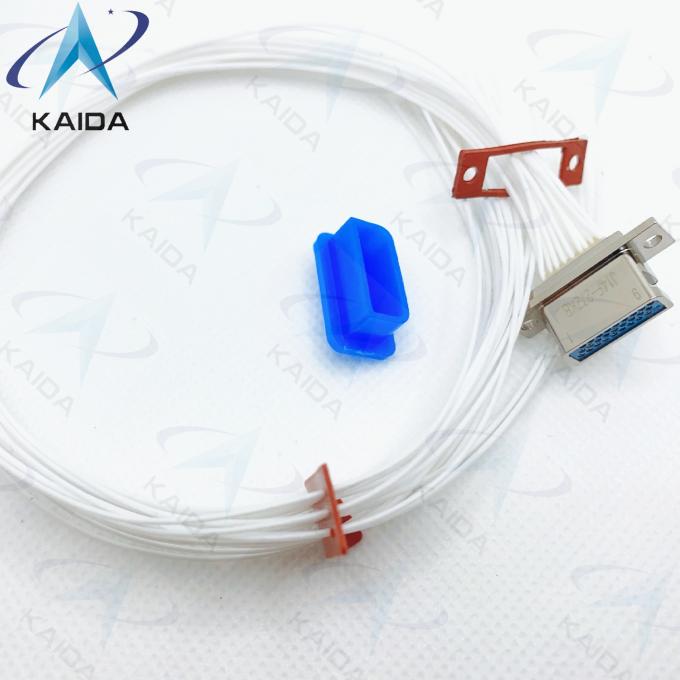 J14F-27ZKB J14F Gold Plated Solder J14 Receptacle Connector 800V 3A Voltage Rating With 30cm Wire 2