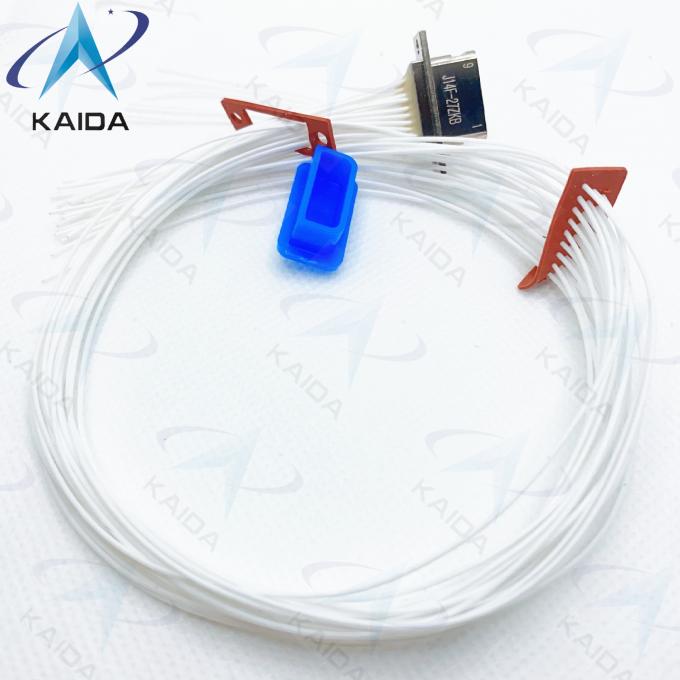 J14F-27ZKB J14F Gold Plated Solder J14 Receptacle Connector 800V 3A Voltage Rating With 30cm Wire 3