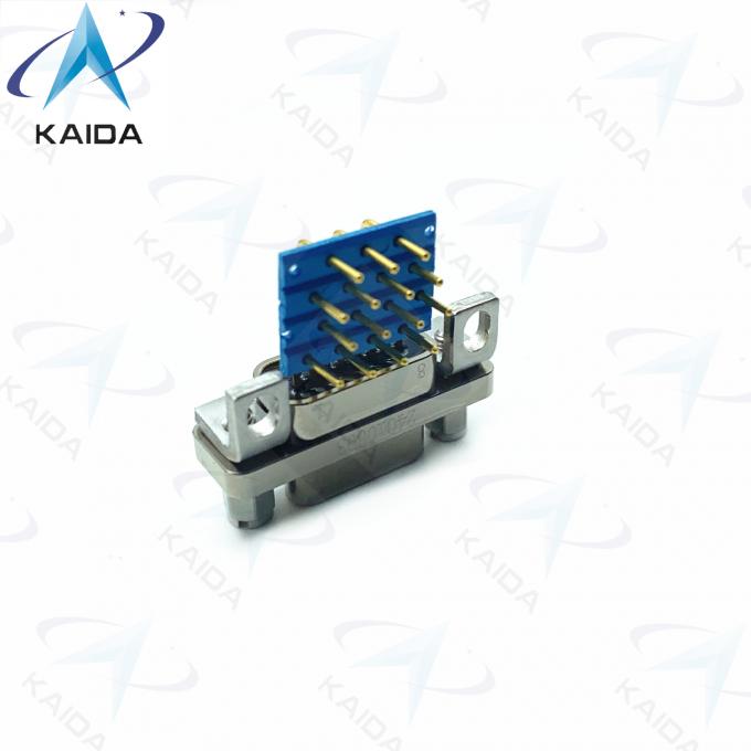 J30J-15TJWP Gold Over Nickel Contact Plating MDM Series 15 Male Pins 90 Degree Receptacle 2