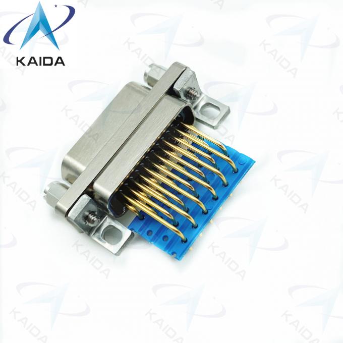 J30J-25ZKWP Coupling Nut Brass For Material Handling Equipment 90° PCB Receptacle With Socket 2