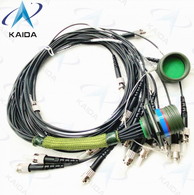 Metal Connector Optical Fiber Connectors 0.5m Cable Fiber Optic Connector 3